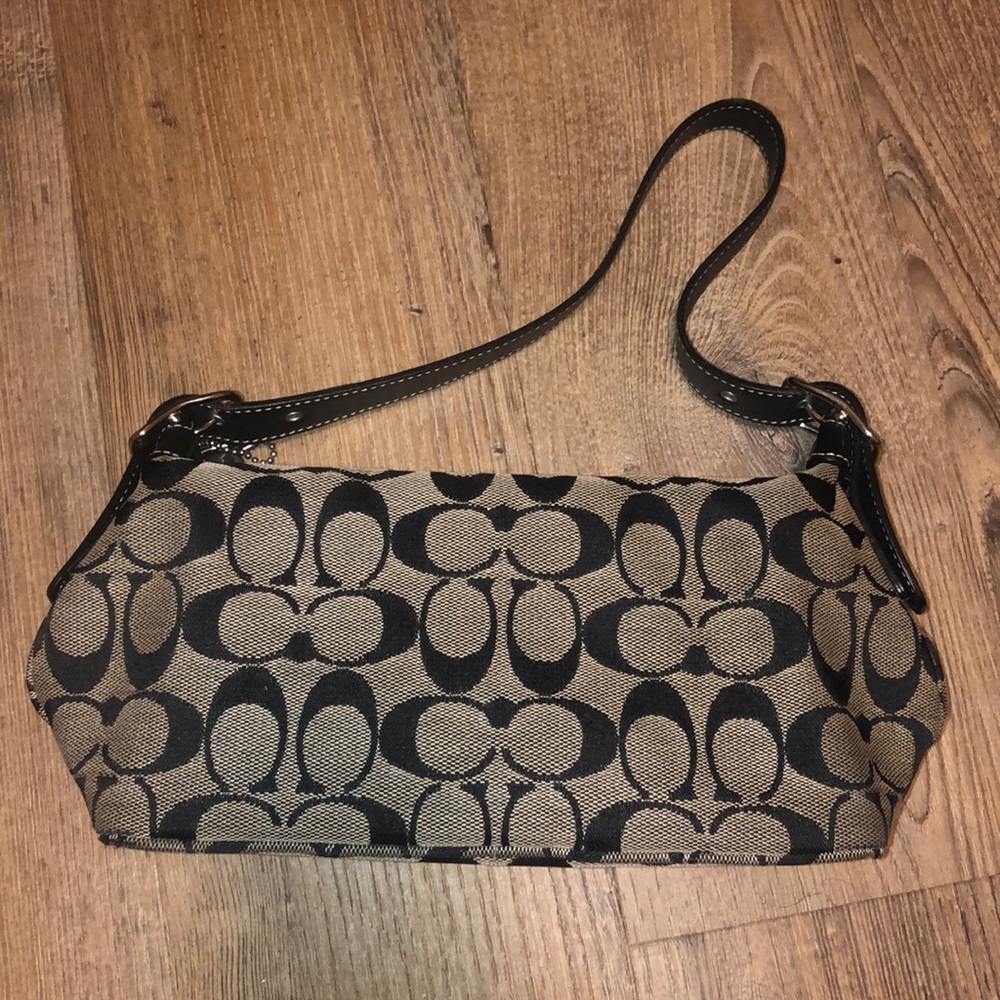 Coach Signature Black Bag